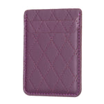 BFK11 Diamond Lattice Card Bag Adesivo posteriore per cellulare