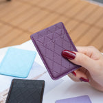BFK11 Diamond Lattice Card Bag Adesivo posteriore per cellulare
