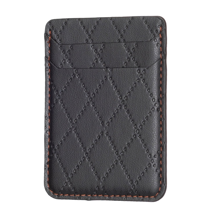 BFK11 Diamond Lattice Card Bag Adesivo posteriore per cellulare