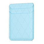 BFK11 Diamond Lattice Card Bag Adesivo posteriore per cellulare