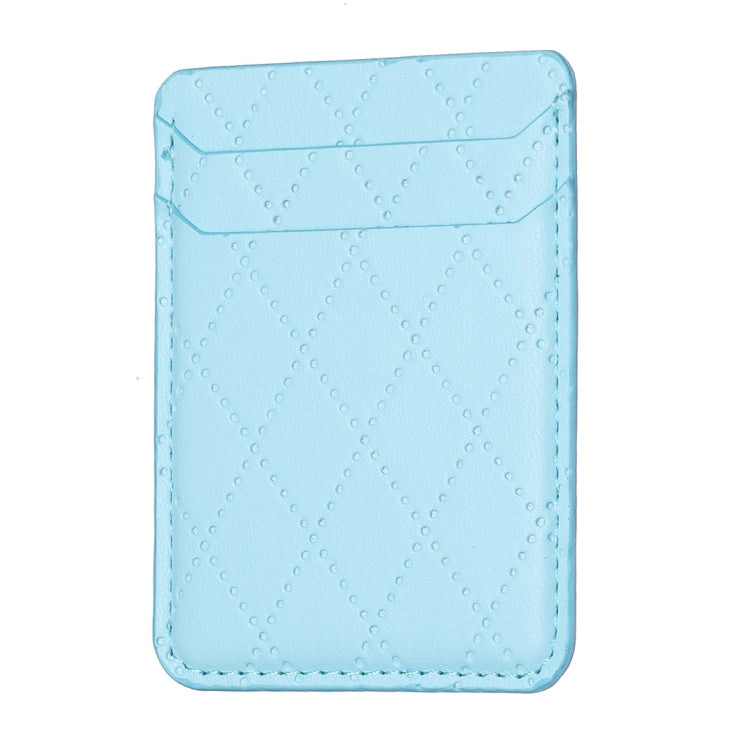 BFK11 Diamond Lattice Card Bag Adesivo posteriore per cellulare