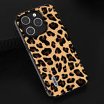 Custodia leopardata ABEEL per iPhone 15 e 14