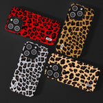 Custodia leopardata ABEEL per iPhone 15 e 14