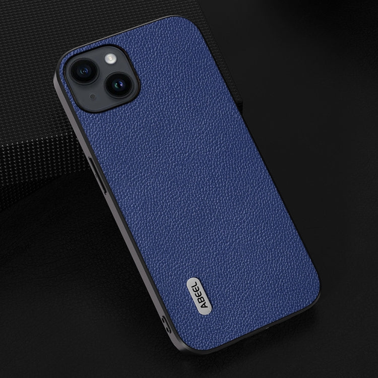 Custodia in vera pelle ABEEL per iPhone 14 e 15