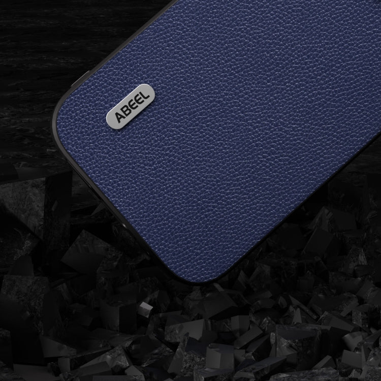 Custodia in vera pelle ABEEL per iPhone 14 e 15