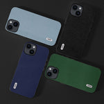 Custodia in vera pelle ABEEL per iPhone 14 e 15