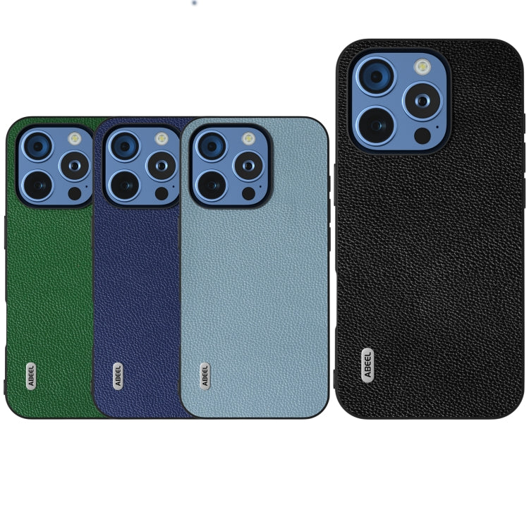 Custodia in vera pelle ABEEL per iPhone 15 e 16