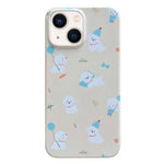 Custodia PC con motivo dipinto per iPhone 13