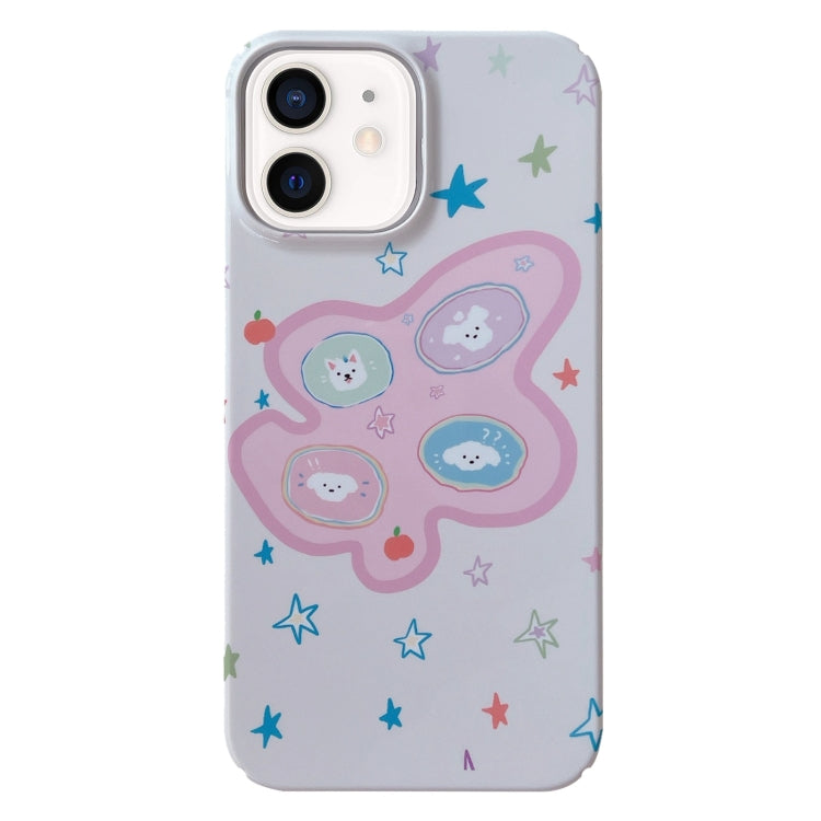 Custodia iPhone 12 con motivo dipinto