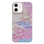 Custodia iPhone 12 con motivo dipinto