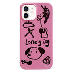 Custodia iPhone 12 con motivo dipinto
