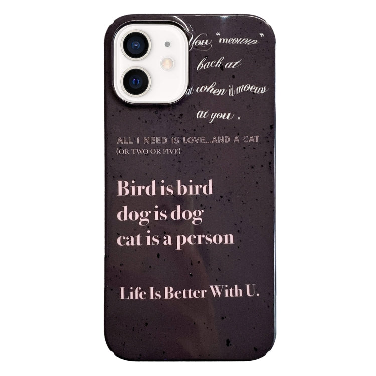 Custodia iPhone 12 con motivo dipinto