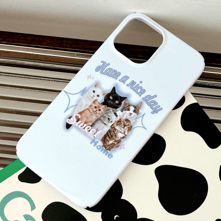 Custodia PC per iPhone 13 Pro Max con motivo dipinto