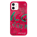 Custodia iPhone 11 con motivo dipinto