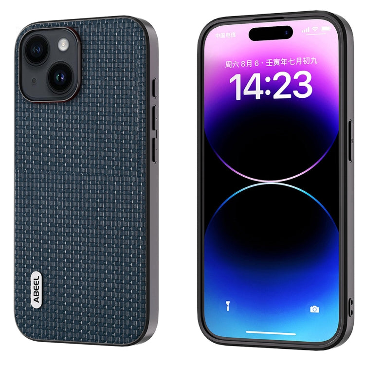 Custodia in pelle per iPhone 15 e 14 ABEEL