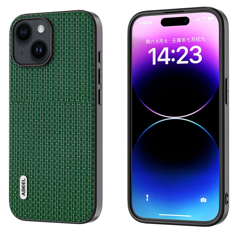 Custodia in pelle per iPhone 15 e 14 ABEEL