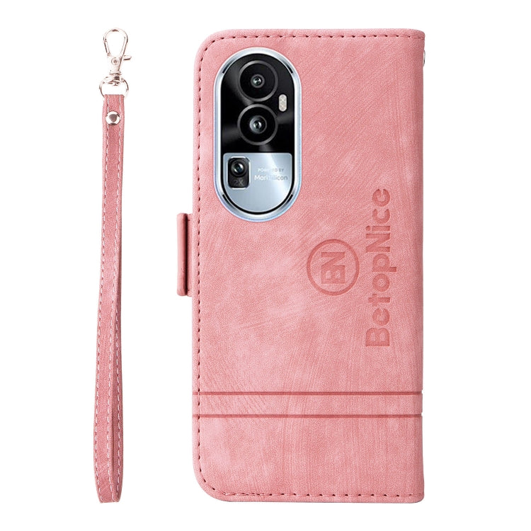 BETOPNICE Custodia per telefono in pelle con fibbia a doppio lato, For OPPO Reno10 5G Global/Reno10 Pro 5G Global, For OPPO A58 4G, For OPPO Reno11 5G Global, For OPPO A78 4G