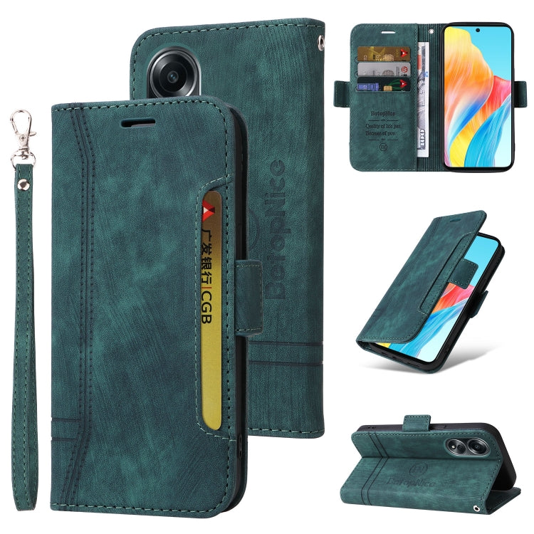 BETOPNICE Custodia per telefono in pelle con fibbia a doppio lato, For OPPO Reno10 5G Global/Reno10 Pro 5G Global, For OPPO A58 4G, For OPPO Reno11 5G Global, For OPPO A78 4G