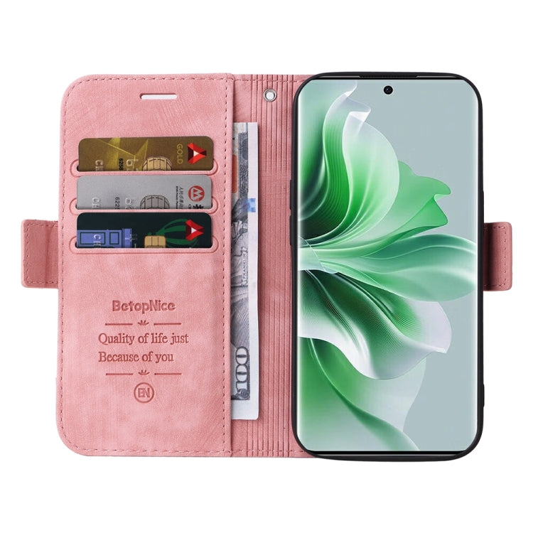 BETOPNICE Custodia per telefono in pelle con fibbia a doppio lato, For OPPO Reno11 Pro 5G Global, For OPPO Reno10 Pro+ 5G Global, For OPPO A1 5G / A98 / F23 5G, For OPPO A78 5G Global