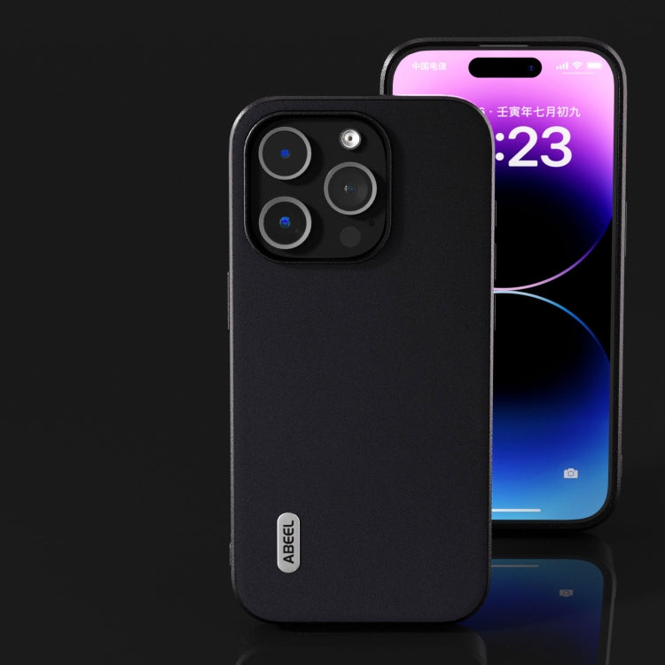 Custodia in vera pelle per iPhone 15 e 14
