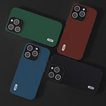 Custodia in vera pelle per iPhone 15 e 14