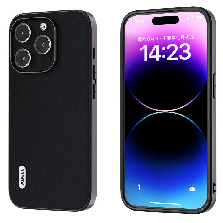 Custodia in vera pelle per iPhone 15 e 14