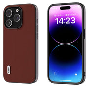 Custodia in vera pelle per iPhone 15 e 14