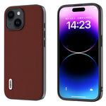 Custodia in vera pelle per iPhone 15 e 14