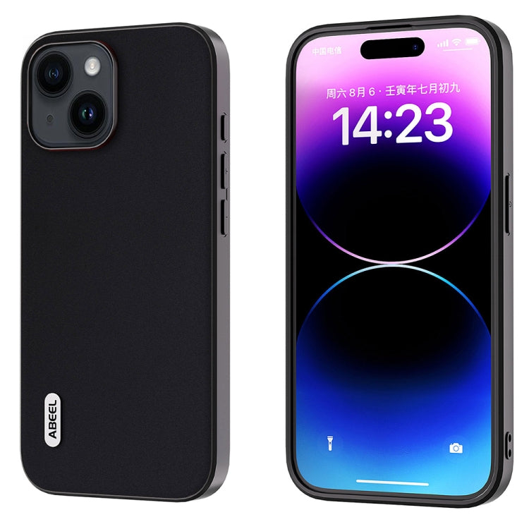Custodia in vera pelle per iPhone 15 e 14
