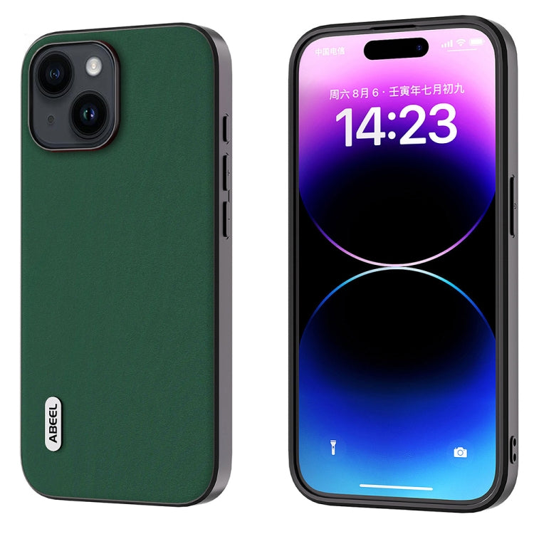 Custodia in vera pelle per iPhone 15 e 14