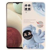 Custodia antiurto astronauta in silicone per smartphone Samsung