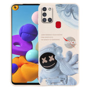 Custodia silicone antiurto per Samsung Galaxy A21s e A21