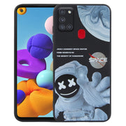 Custodia silicone antiurto per Samsung Galaxy A21s e A21