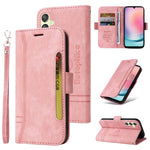 Custodia portafoglio in pelle per Samsung Galaxy A05s
