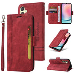 Custodia portafoglio in pelle per Samsung Galaxy A05s