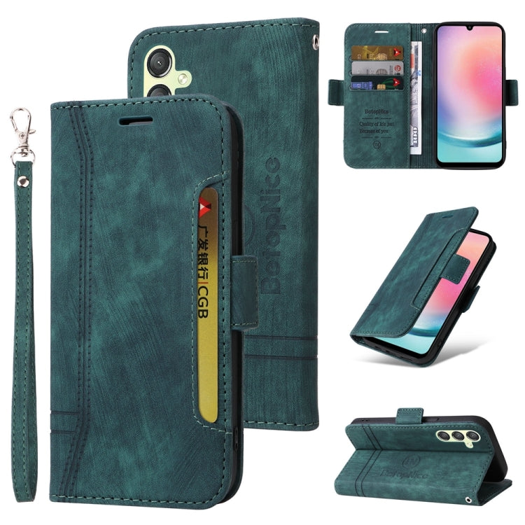 Custodia portafoglio in pelle per Samsung Galaxy A05s