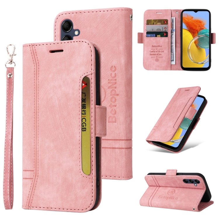 Custodia portafoglio in pelle con fibbia per Samsung Galaxy