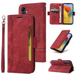 Custodia portafoglio in pelle per smartphone Samsung Galaxy