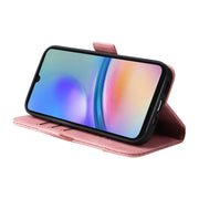 Custodia portafoglio in pelle con fibbia per Samsung Galaxy A05s