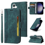 Custodia portafoglio in pelle per Samsung Galaxy S24+