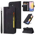 Custodia portafoglio in pelle per Samsung Galaxy A05s