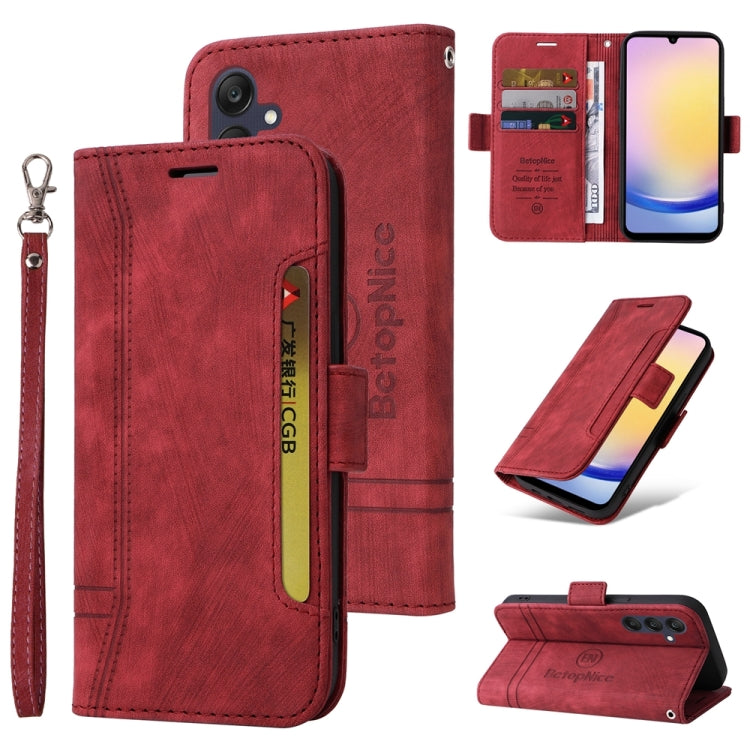 Custodia portafoglio in pelle per Samsung Galaxy A05s