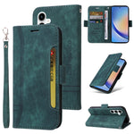 Custodia portafoglio in pelle per smartphone Samsung Galaxy
