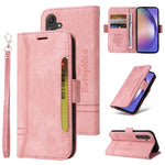 Custodia portafoglio in pelle per smartphone Samsung Galaxy