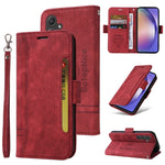 Custodia portafoglio in pelle per smartphone Samsung Galaxy