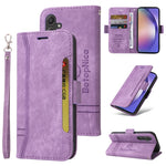 Custodia portafoglio in pelle per smartphone Samsung Galaxy