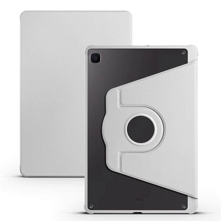 Custodia in pelle con rotazione 360° per Galaxy Tab S6 Lite