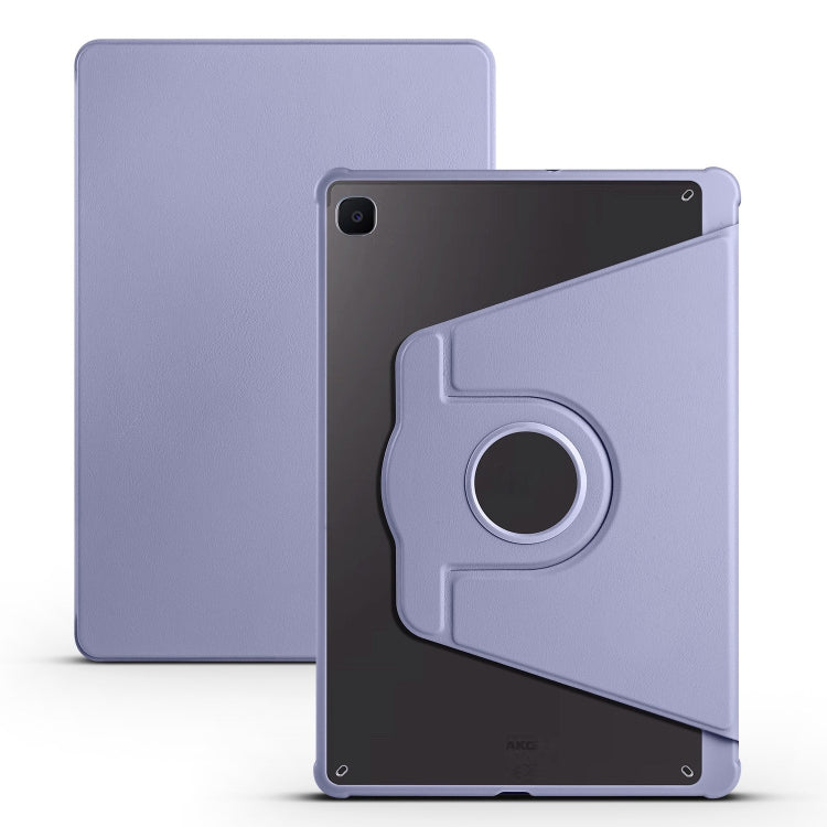 Custodia in pelle con rotazione 360° per Galaxy Tab S6 Lite