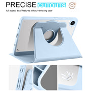 Custodia tablet in pelle con rotazione 360° per Galaxy Tab A11/A9