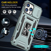 Armatura PC + custodia per telefono con fotocamera in TPU, For iPhone 15 Pro Max, For iPhone 15 Pro, For iPhone 15 Plus